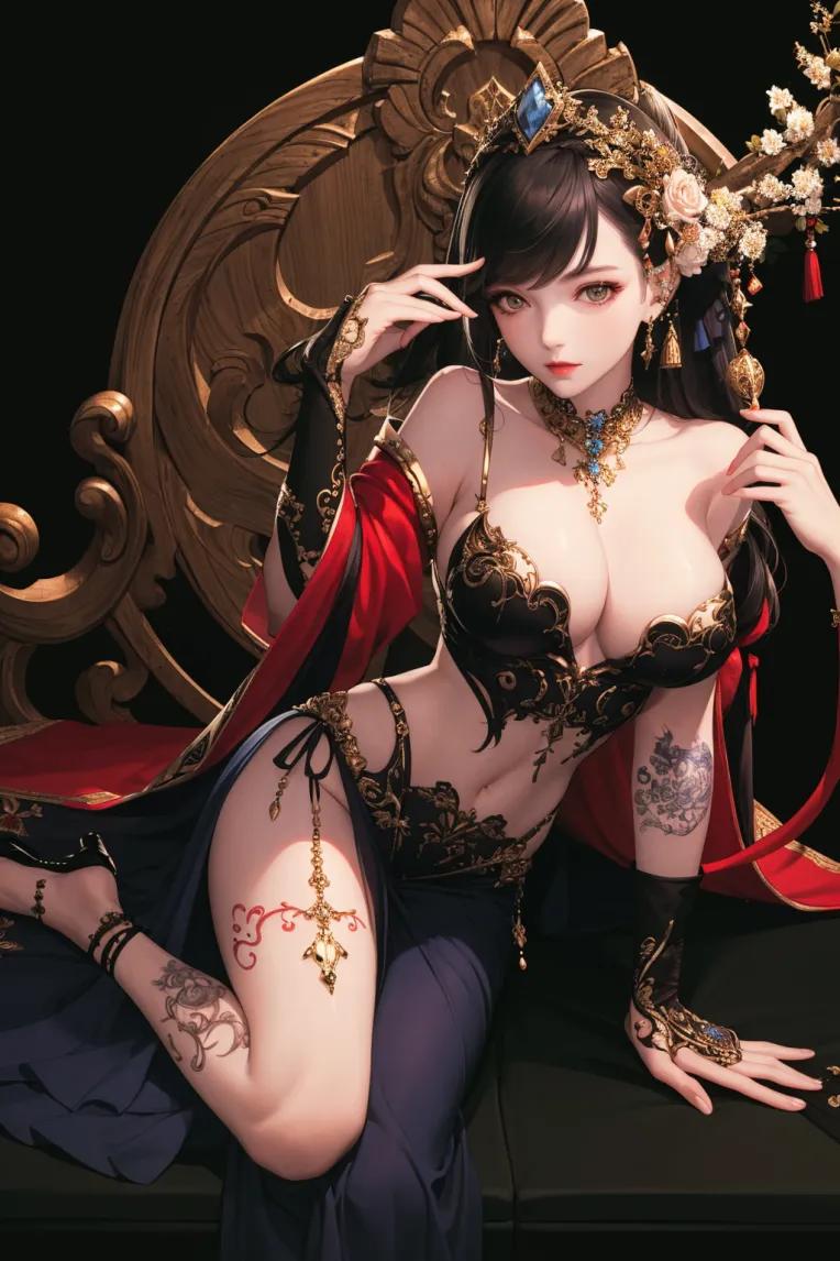 Fantasy and Gorgeous | Thick Painting Game CG Style Enhancement