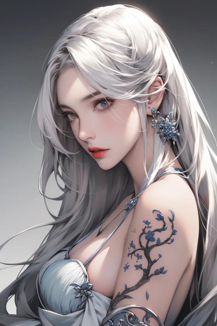 Fantasy and Gorgeous | Thick Painting Game CG Style Enhancement