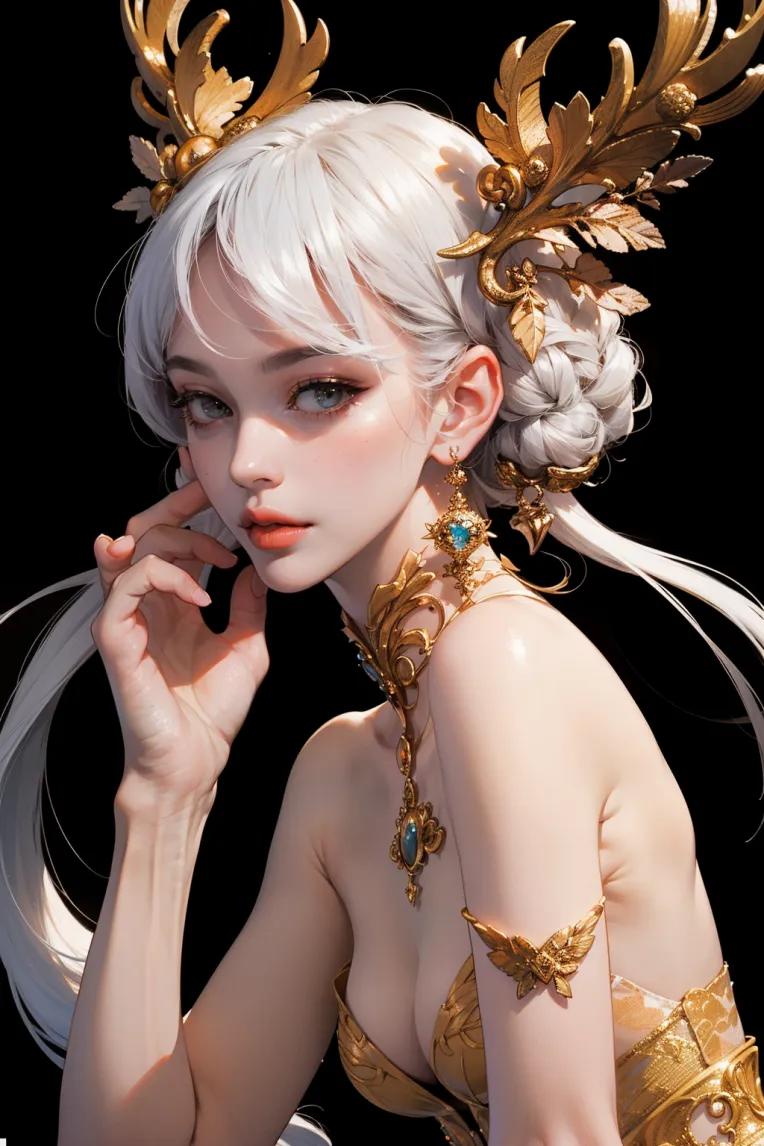 Fantasy and Gorgeous | Thick Painting Game CG Style Enhancement