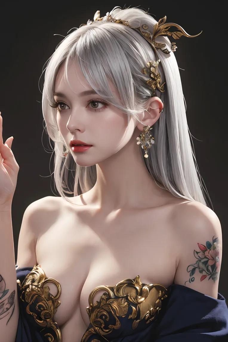 Fantasy and Gorgeous | Thick Painting Game CG Style Enhancement