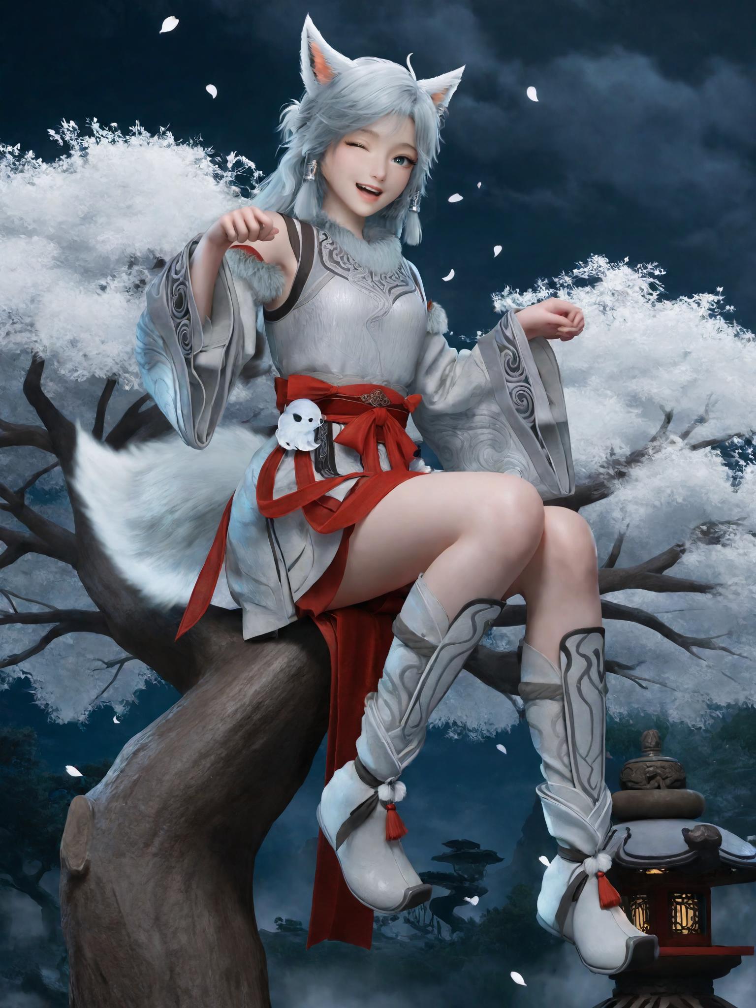 Silver Moon_Mortal Cultivation Biography Lora_Illustrious