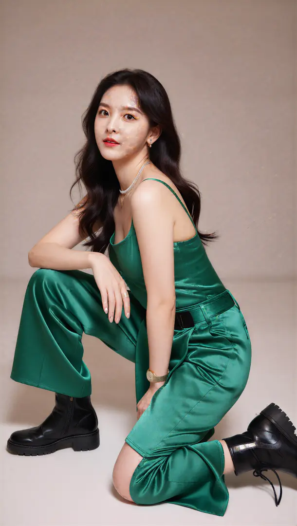China internet celebrity model image generation Face Pose/Depth Reference v1.1