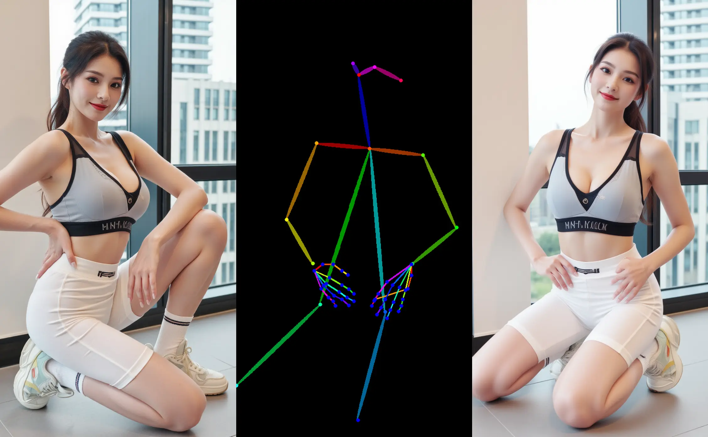 Qwen Edit Image Editing OpenPose Control