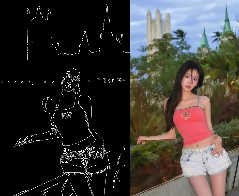 Qwen Image Line Art Controlnet