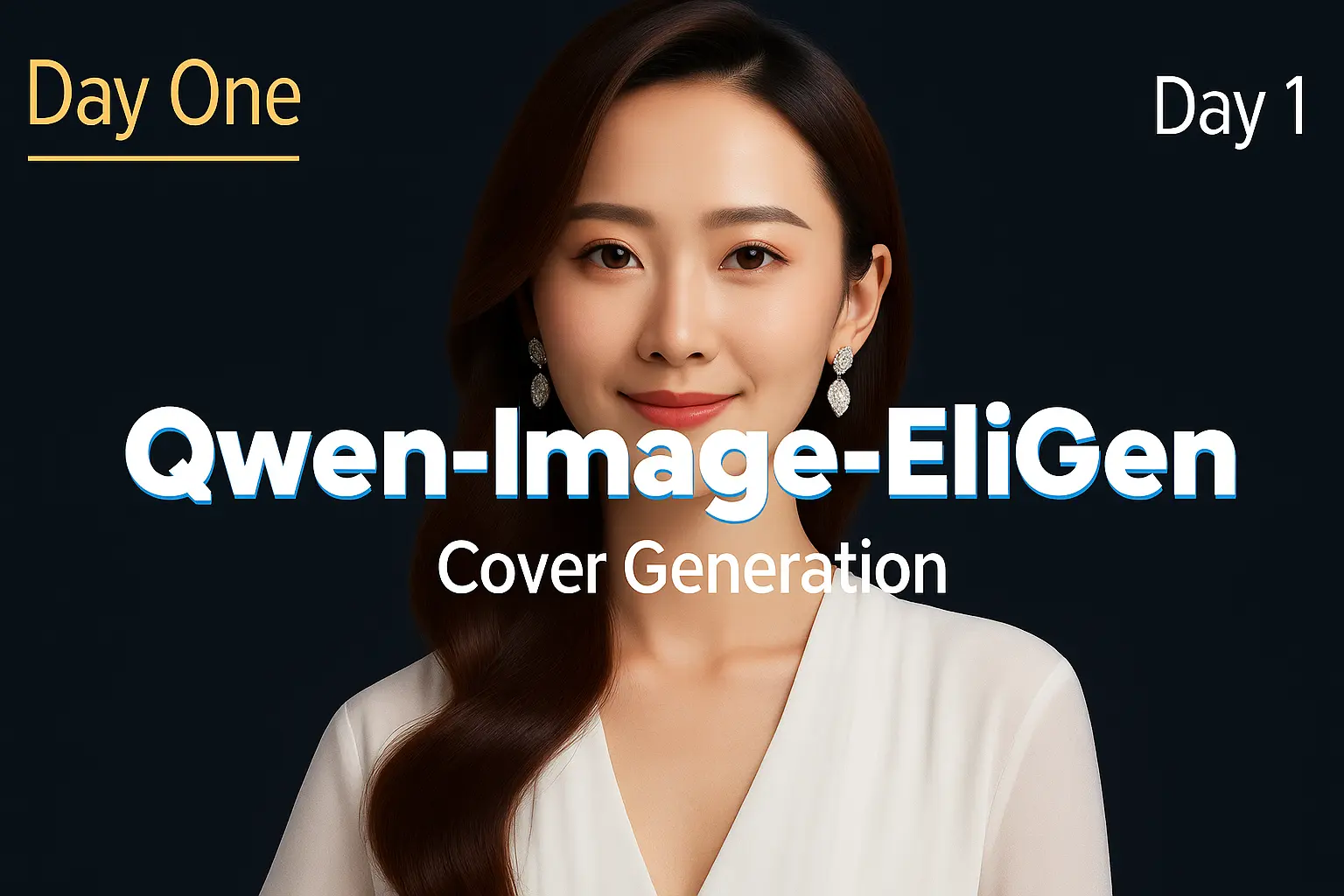 Qwen Image Cover Generation Persevere Day by Day