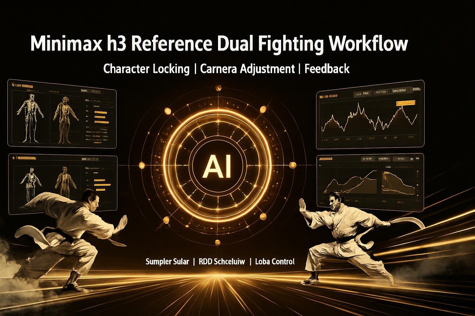 Minimax h3 multi-reference dual-sampling combat workflow