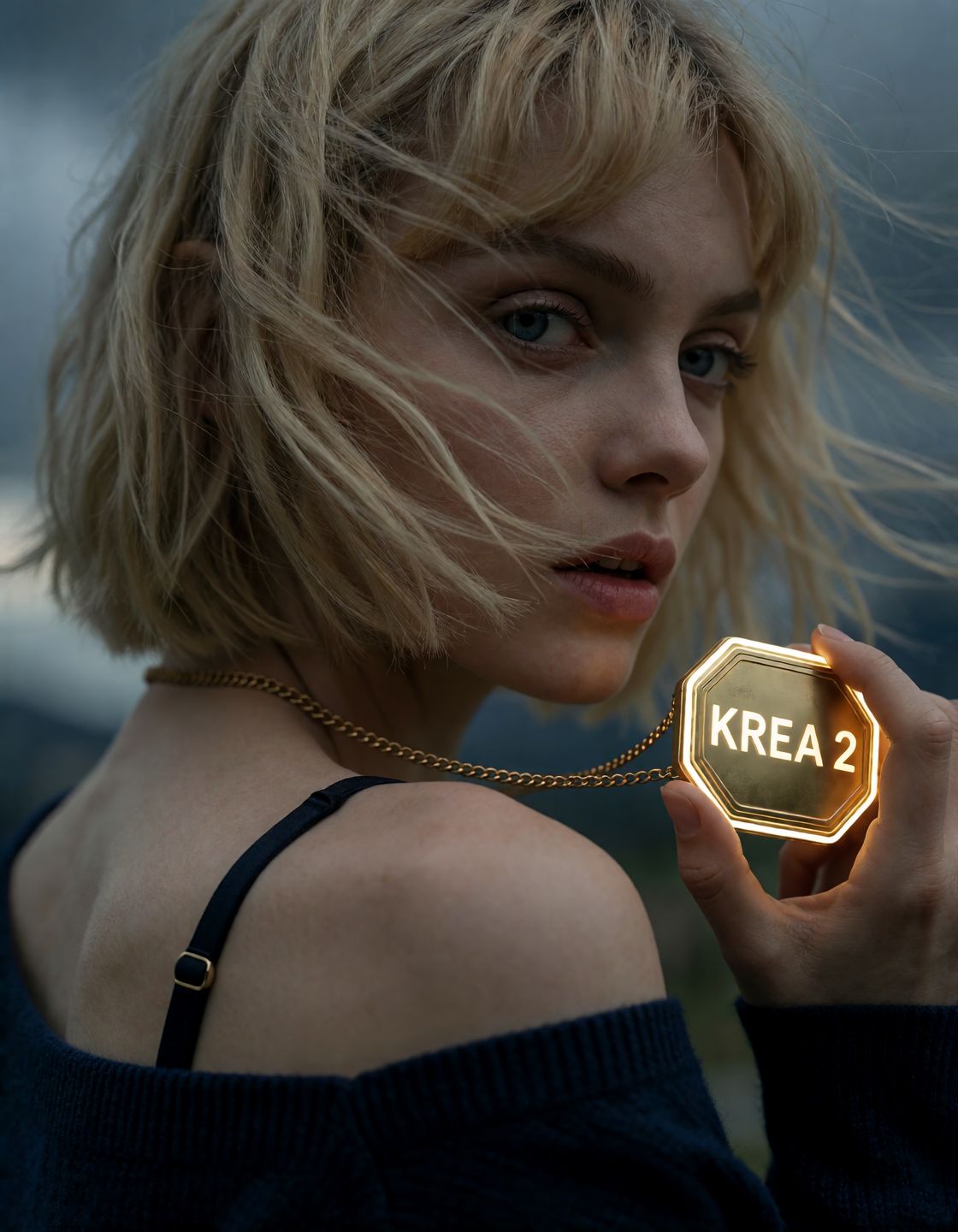 KREA 2-Character-Glara