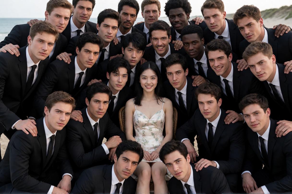 PornMaster Krea2 Surrounded by multiple people slider