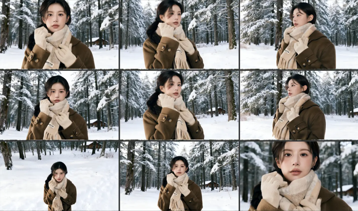 Qwen Edit Consistency Multi-angle Editing V1 (Prompt Handwritten Version Multi-image)