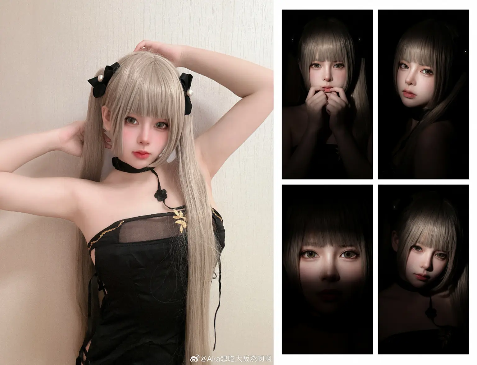 (Synchronous to asynchronous benchmark 0.15) Nano Banana Pro four-grid night style portrait (Zhenzhen AI Workshop)