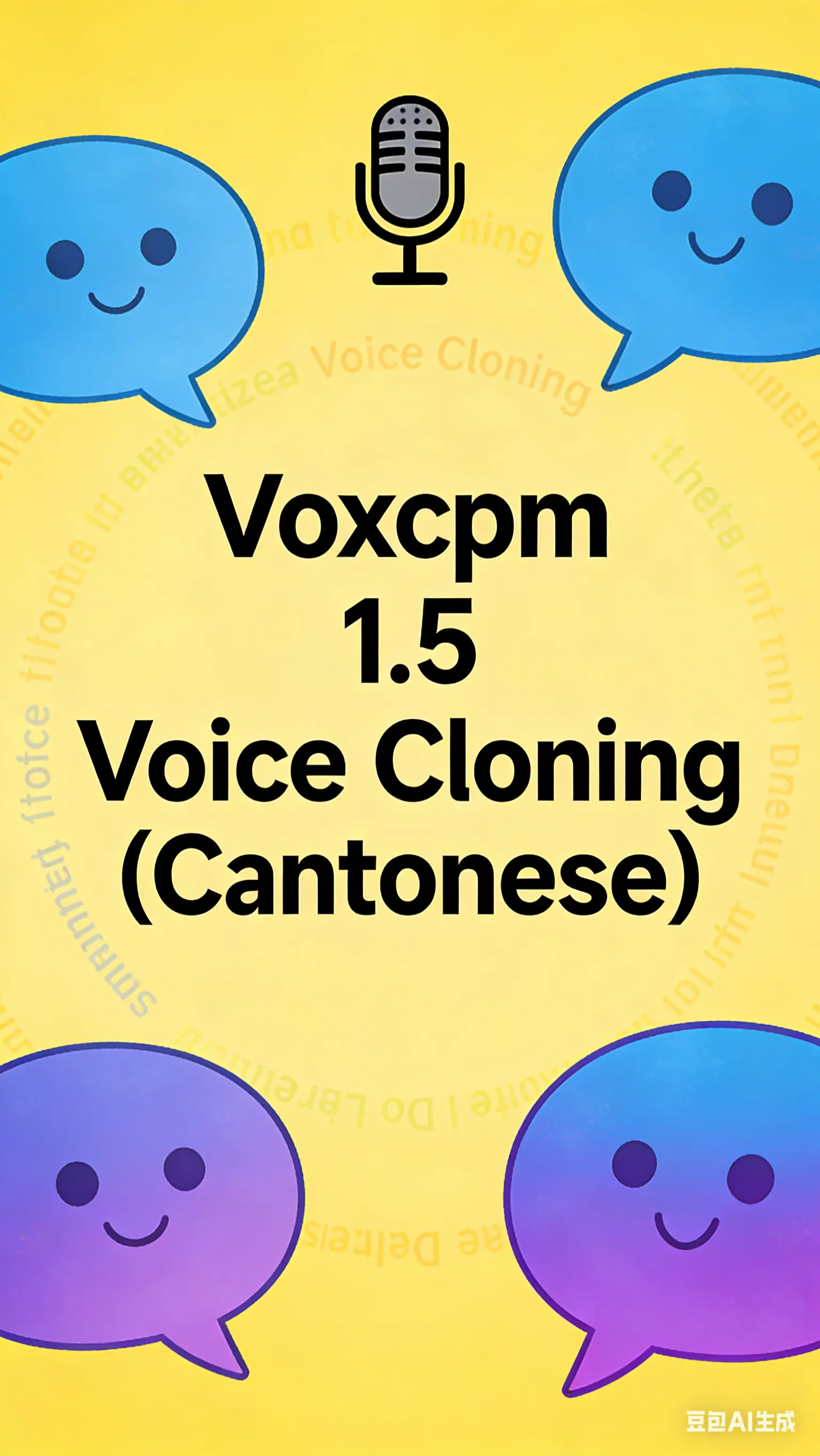 (Cantonese) VoxCPM 1.5 model TTS voice cloning new version