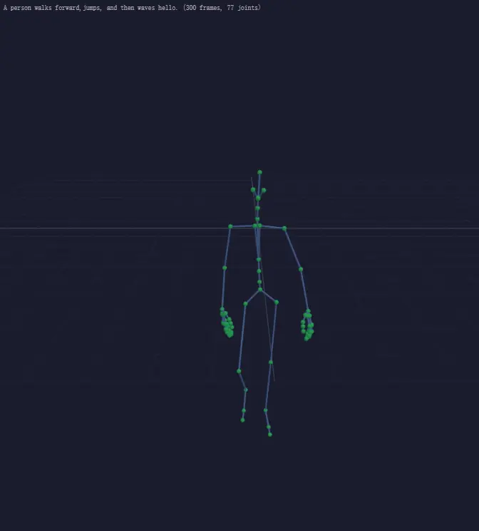 Kimodo 3D Pose Skeleton Animation V1