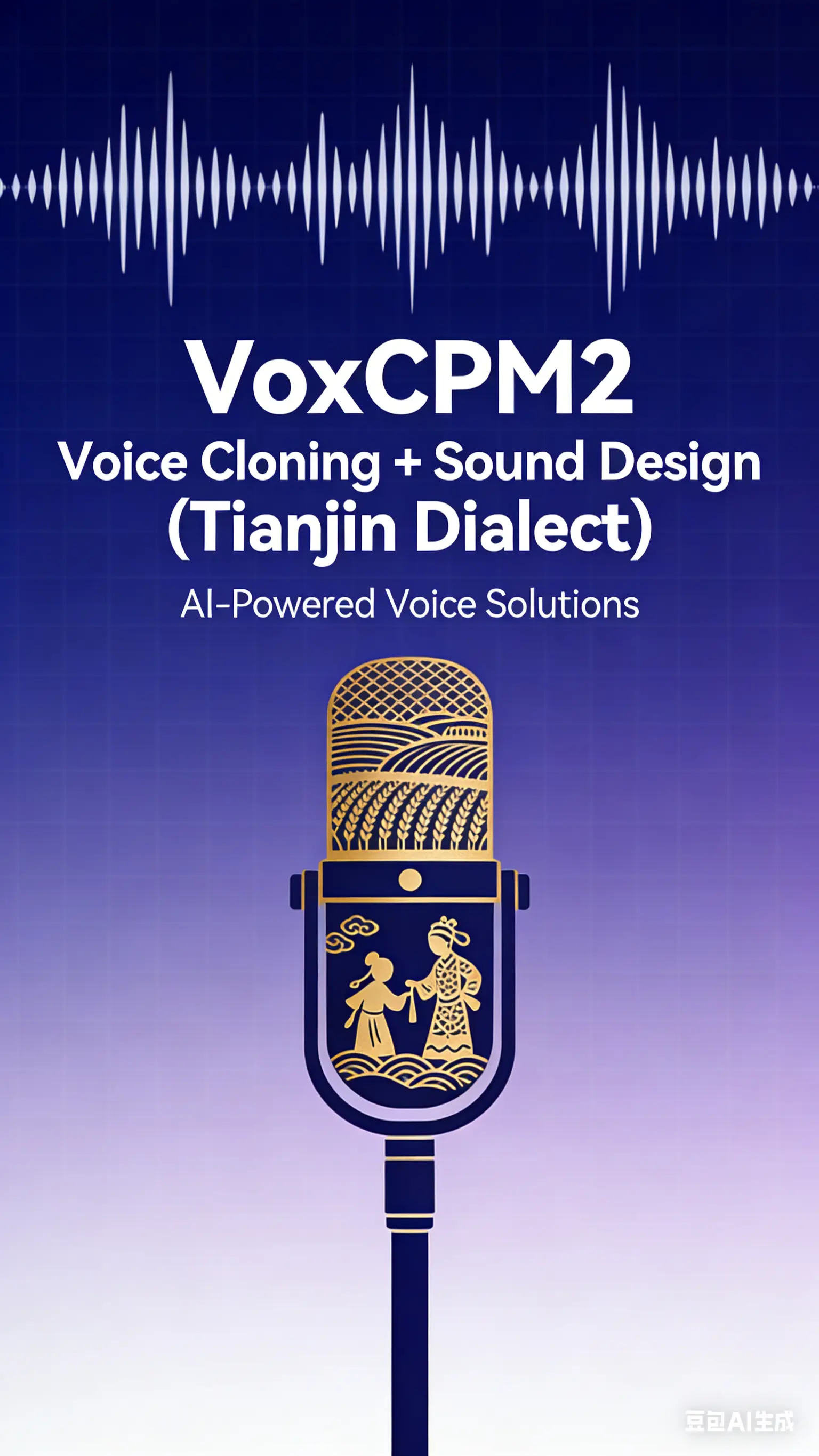 VoxCPM2 Voice Clone Sound Design (Tianjin Dialect) V3