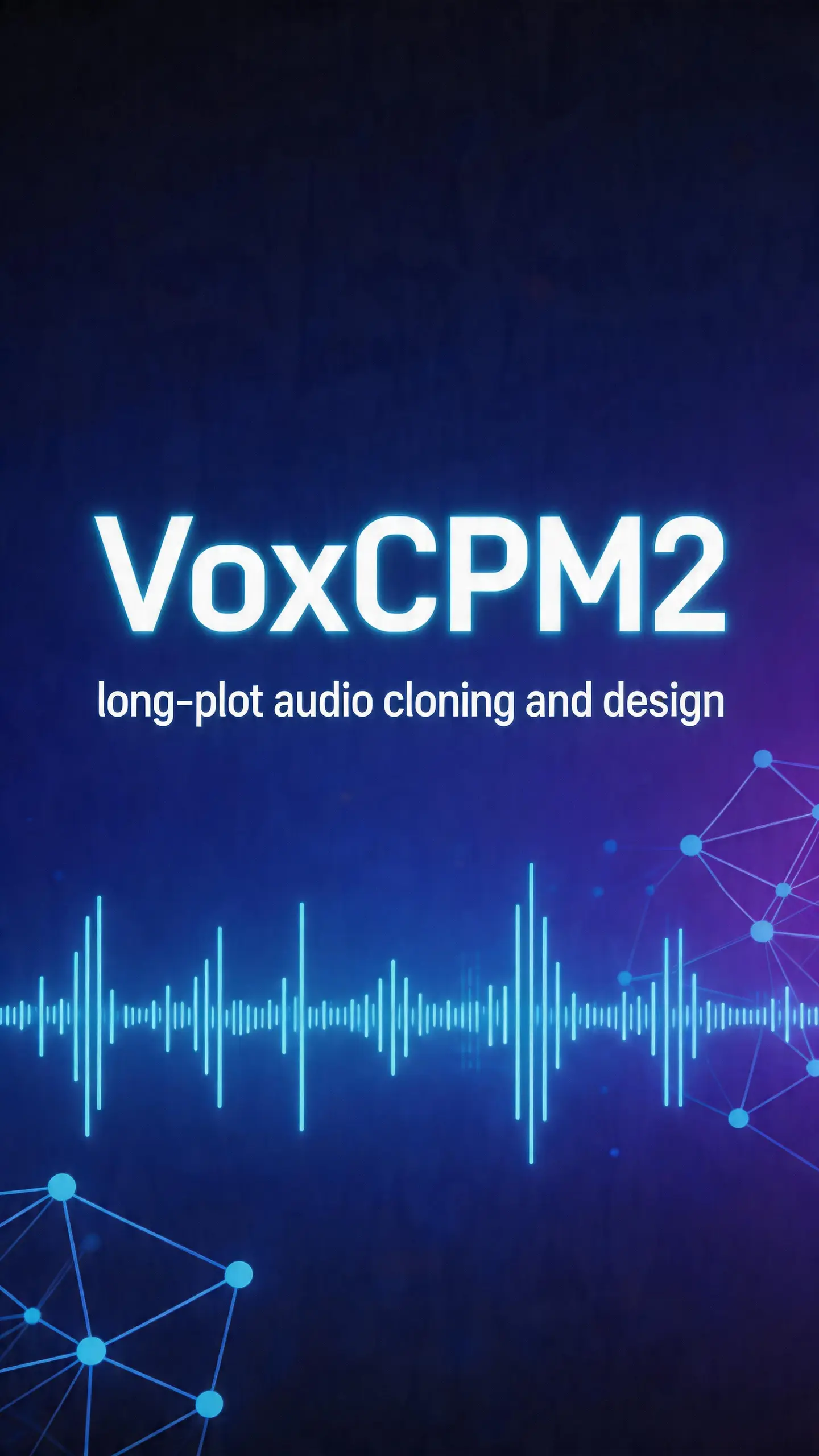 VoxCPM2 Long Story Audio Cloning and Design