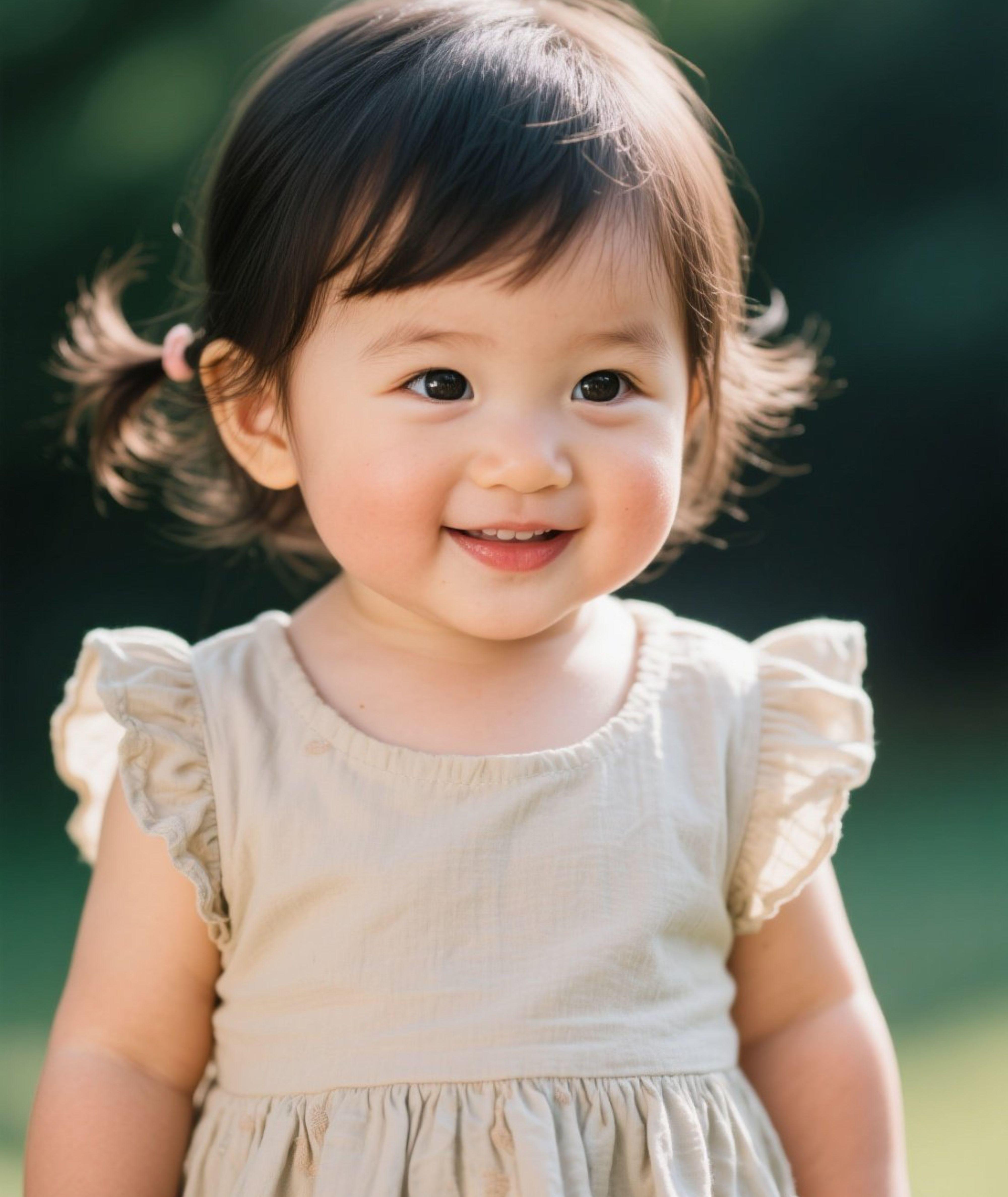 Children girl photography portrait enhancement