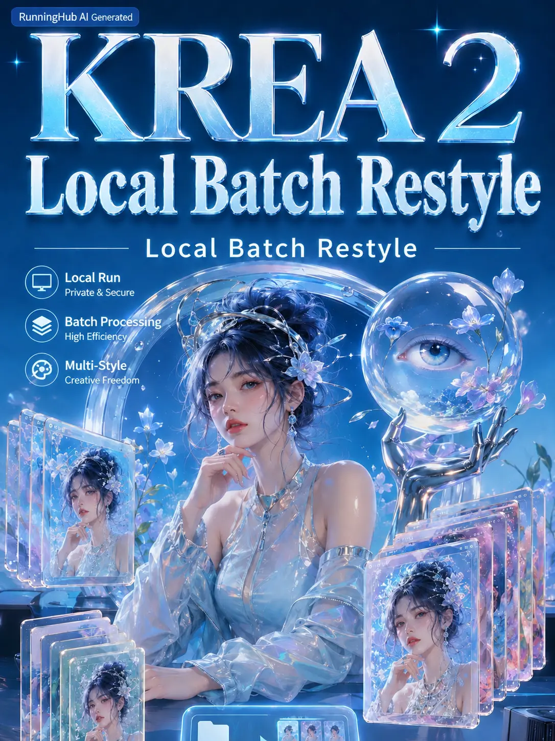 Krea 2 Online Batch Image Refinement
