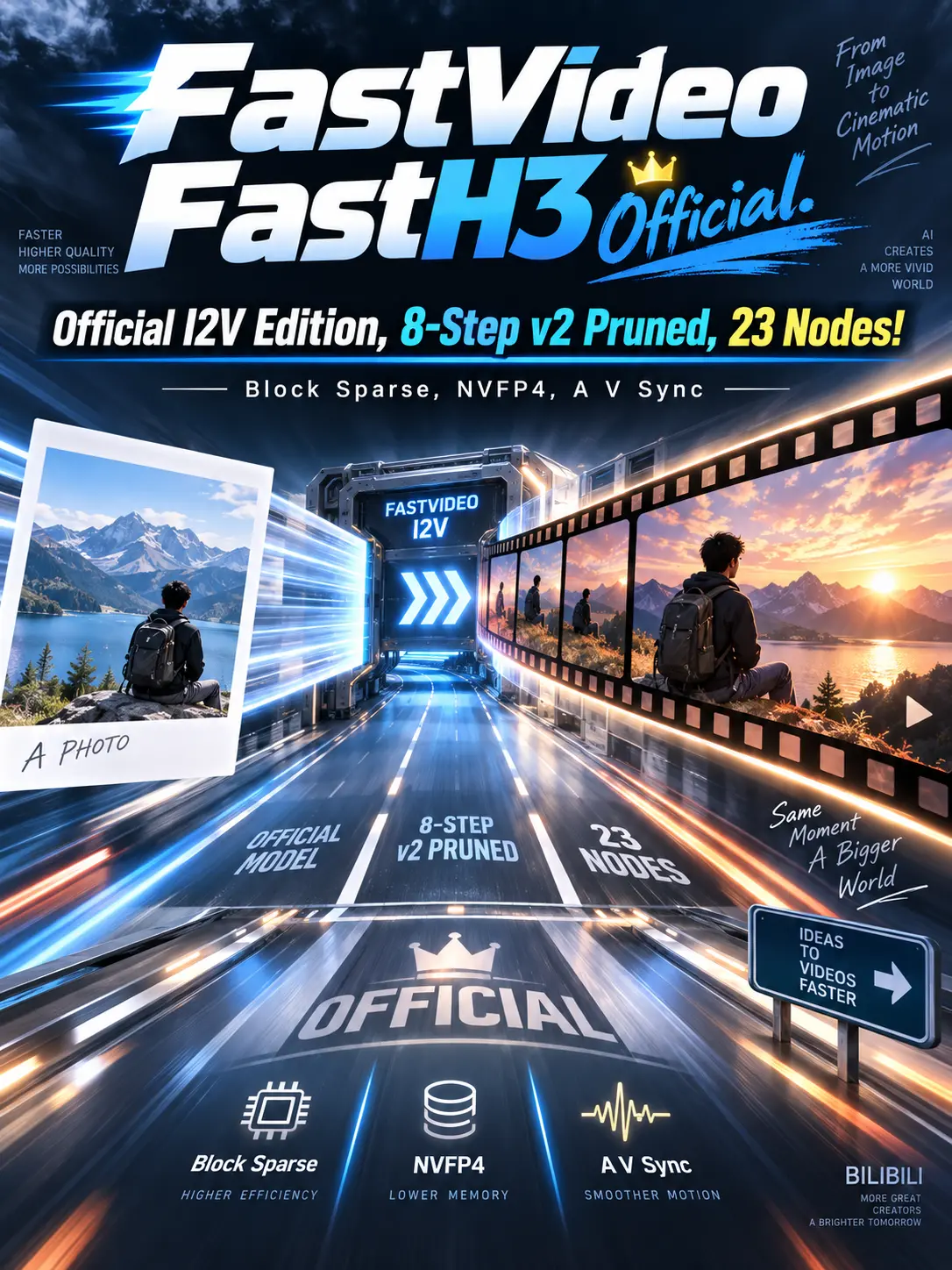 FastVideo FastH3|Official Image to Video Edition