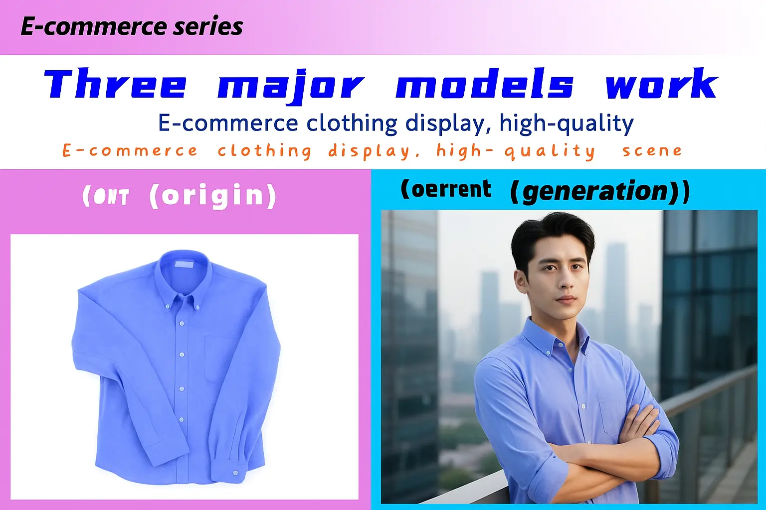 E commerce series: clothing display