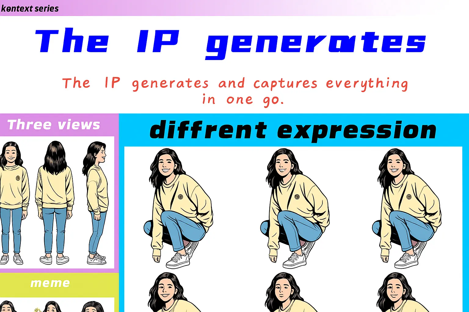 kontext series: The IP generates IP generation