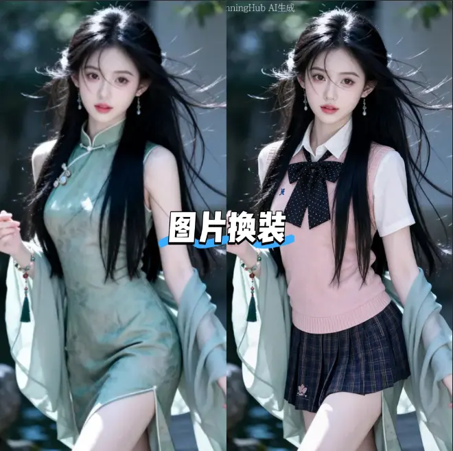 Qwen Image 2.1 One-Click Outfit Change