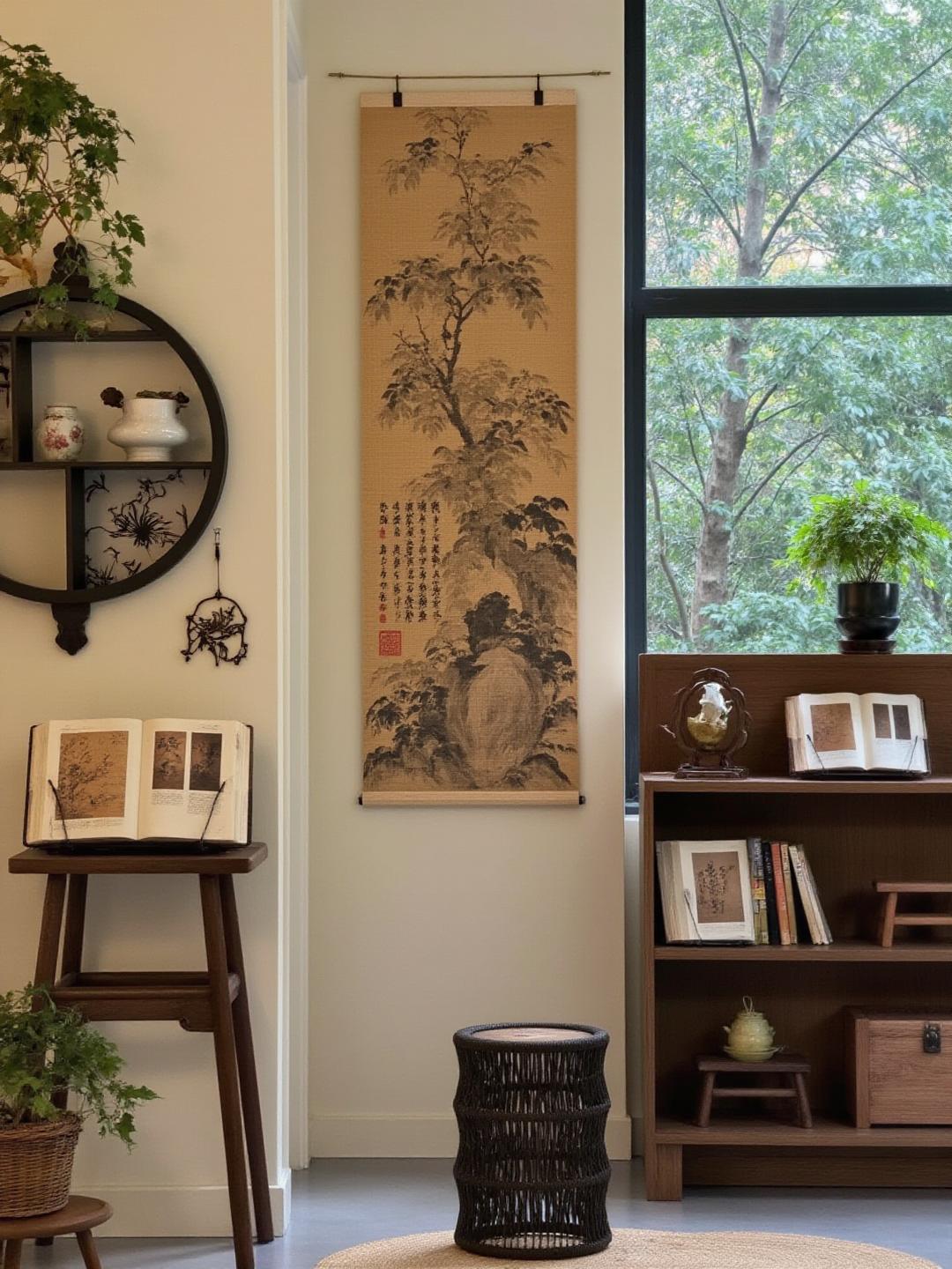 Interior Design Decoration Style - Song Dynasty Aesthetics Living Room & Bedroom Full Renovation