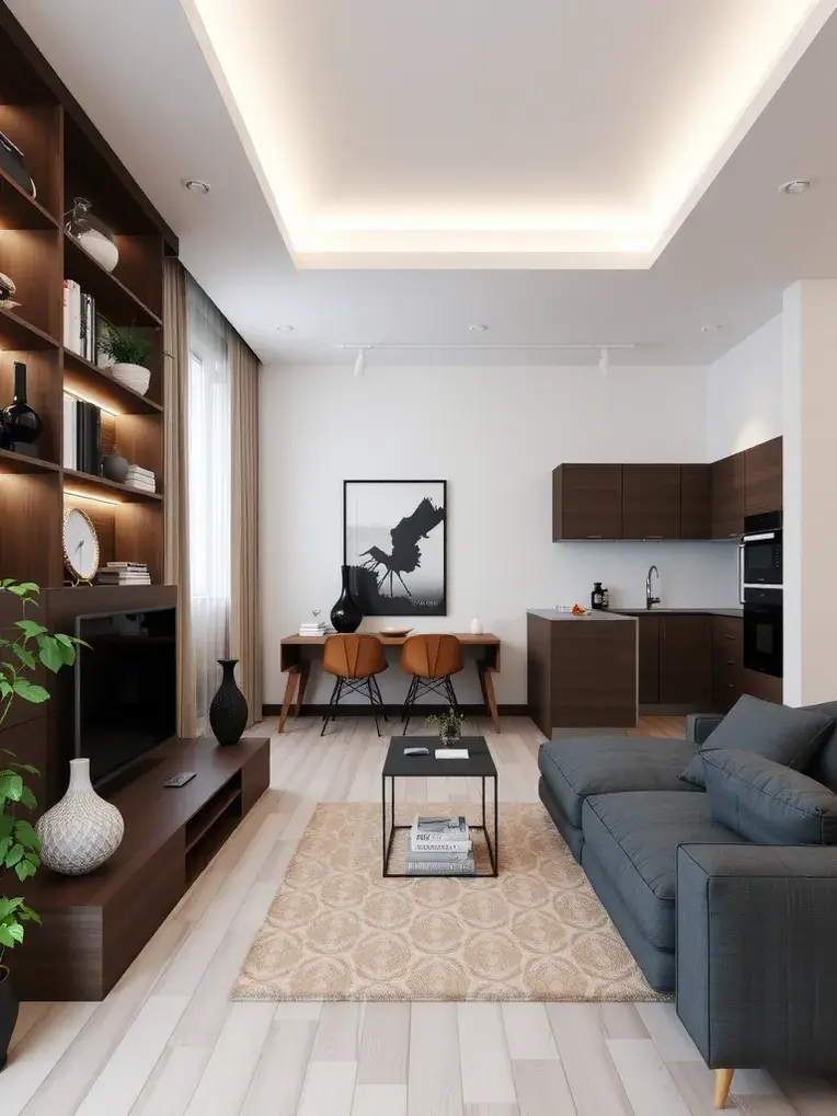 Interior design Decoration style Modern style Living room_Extreme soft furnishing style