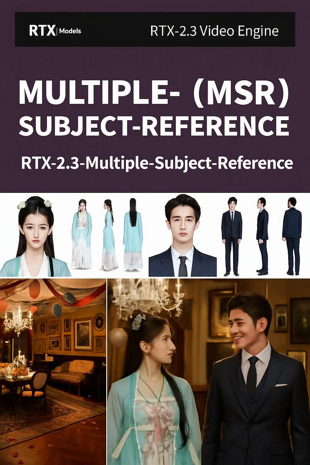 LTX 2.3 MSR Multi-Subject Reference Video Generation