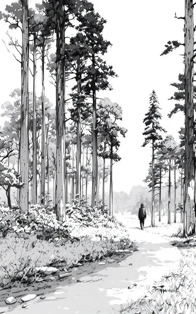J_Hand-drawn lineart_Photo to drawing_lineart_Sketch