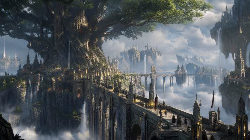 Epic Fantasy World AI Generation Results