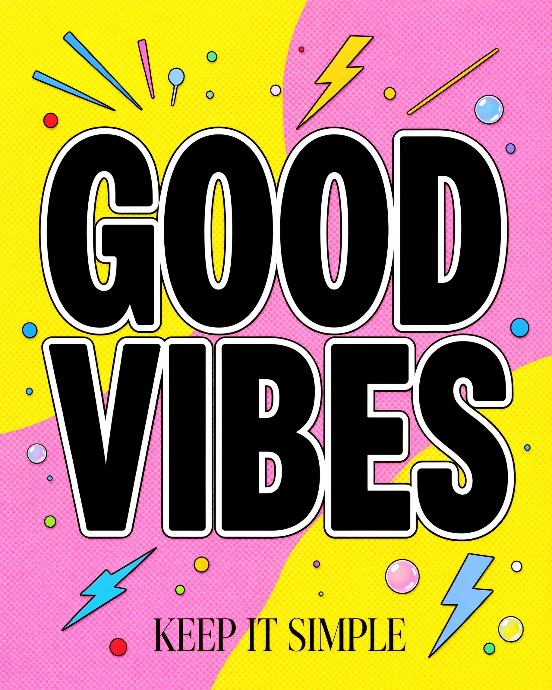 Social Media Quote Poster Inspiration Example — Pop Poster Style