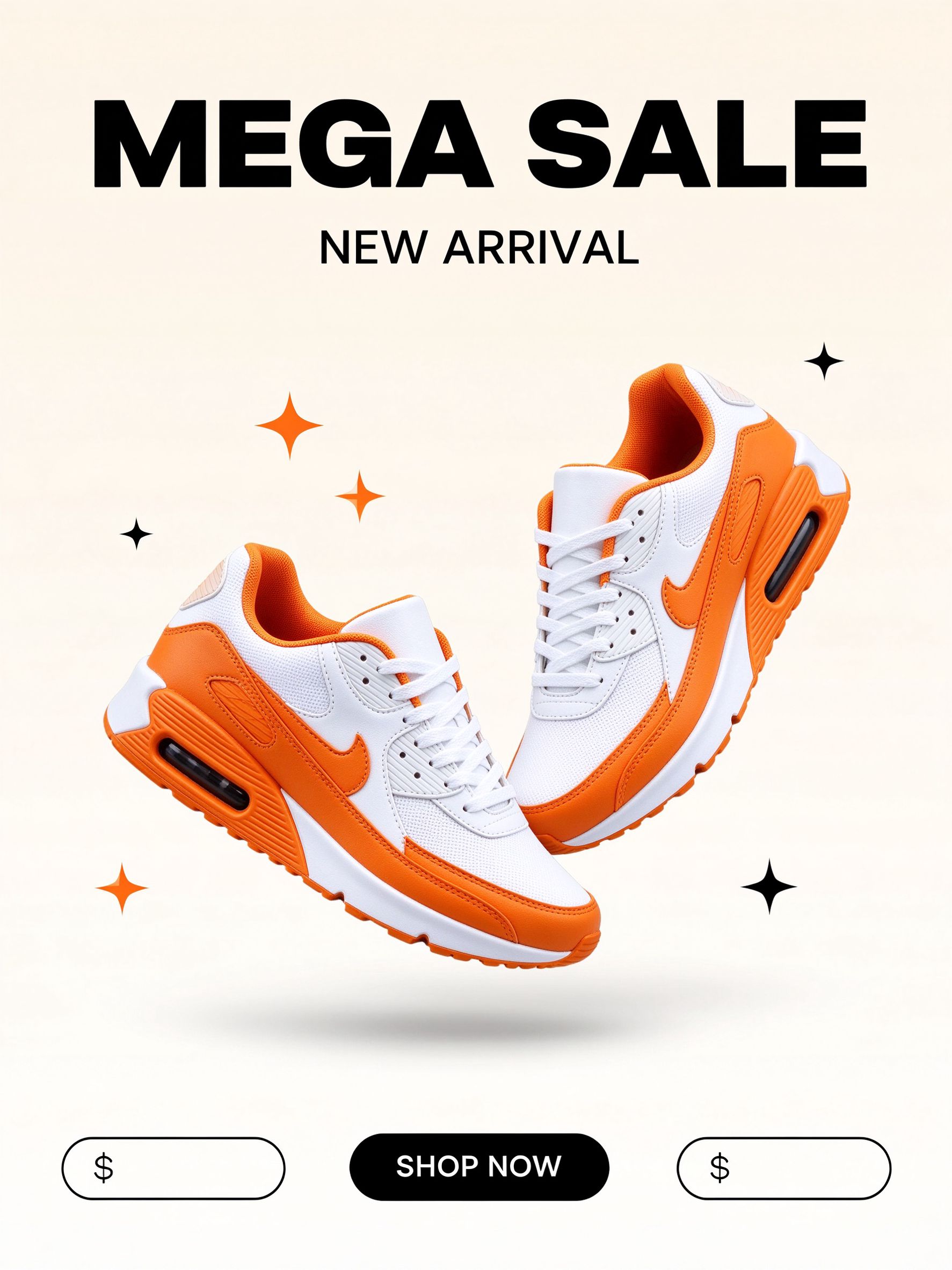 E-commerce Promotion Poster Inspiration Example — Minimalist Promotion Style