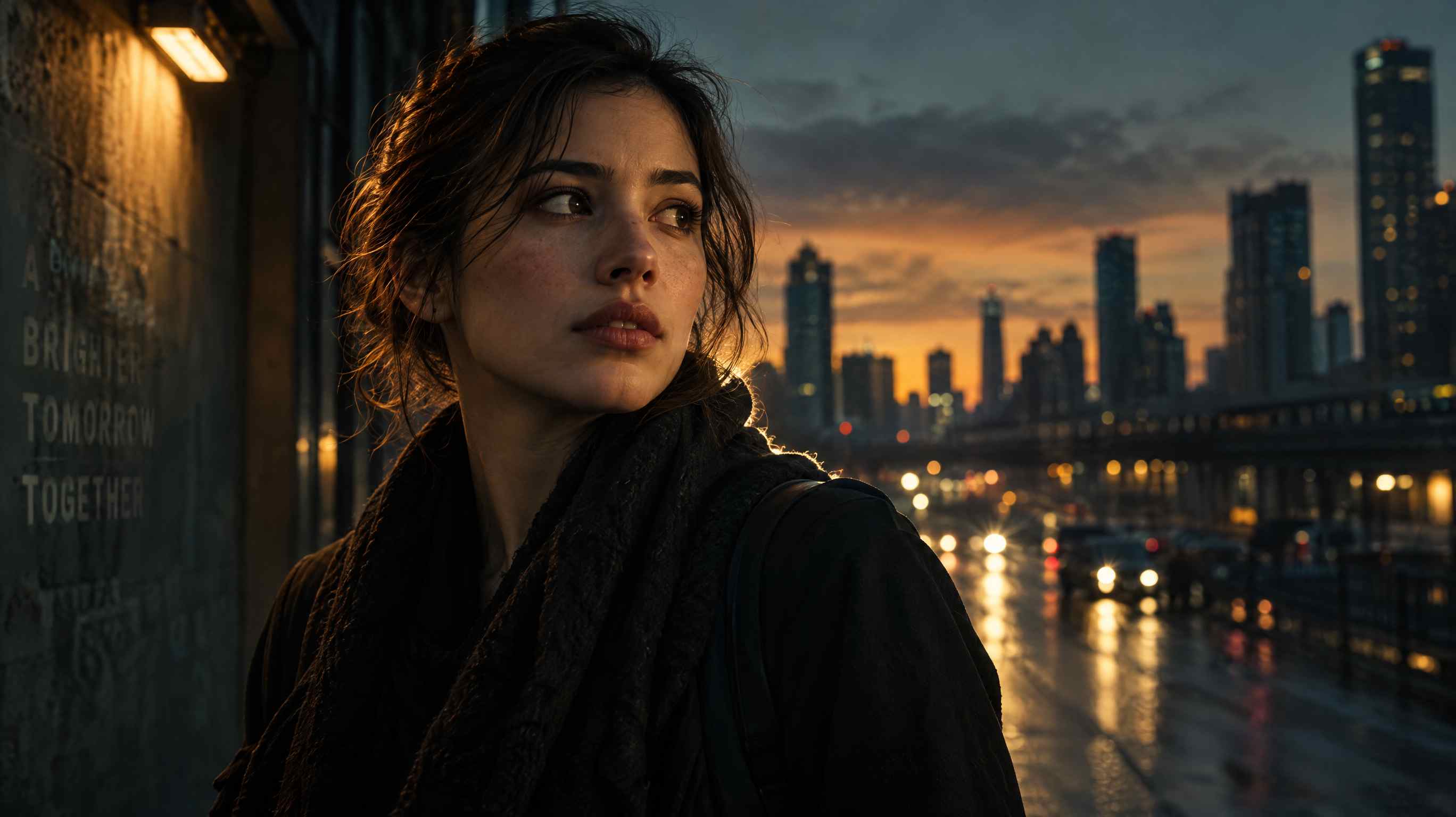 cinematic portrait Rendering