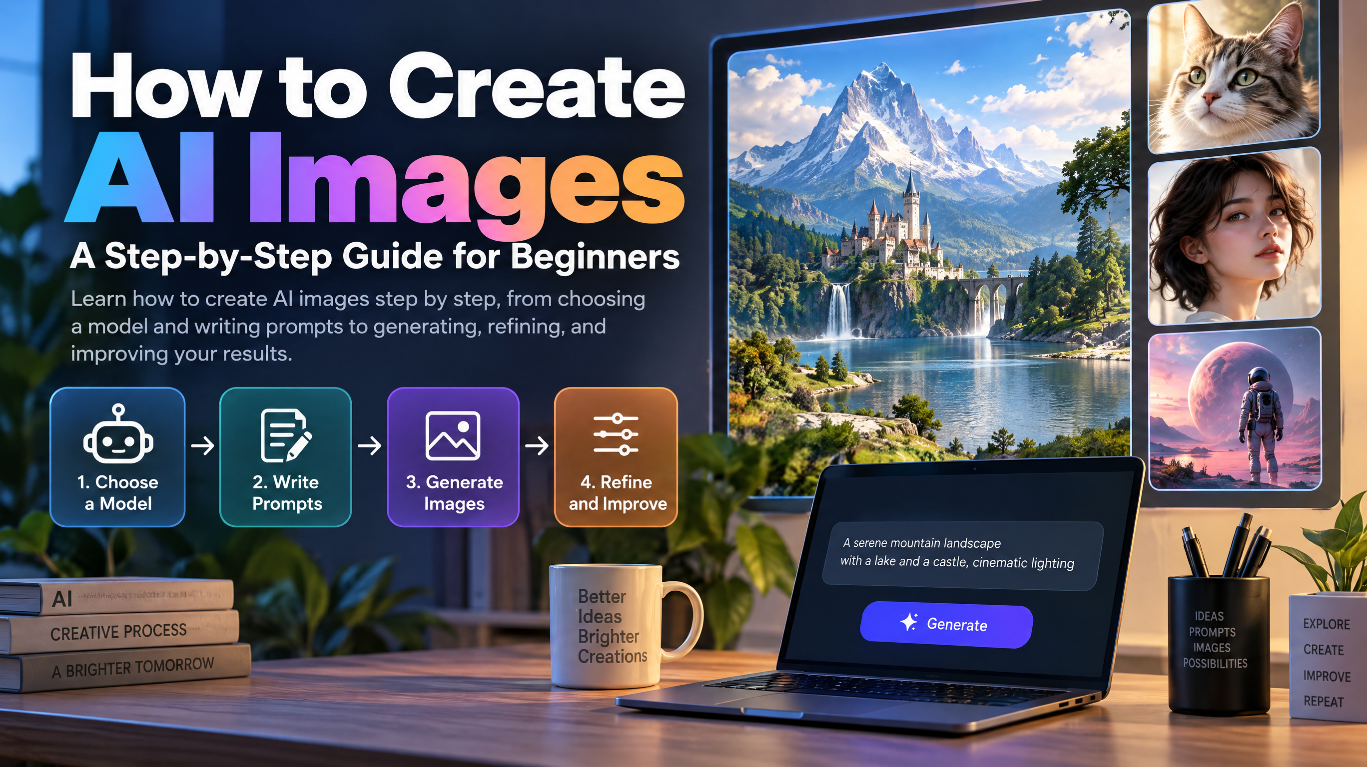 How to Create AI Images: A Step-by-Step Guide for Beginners