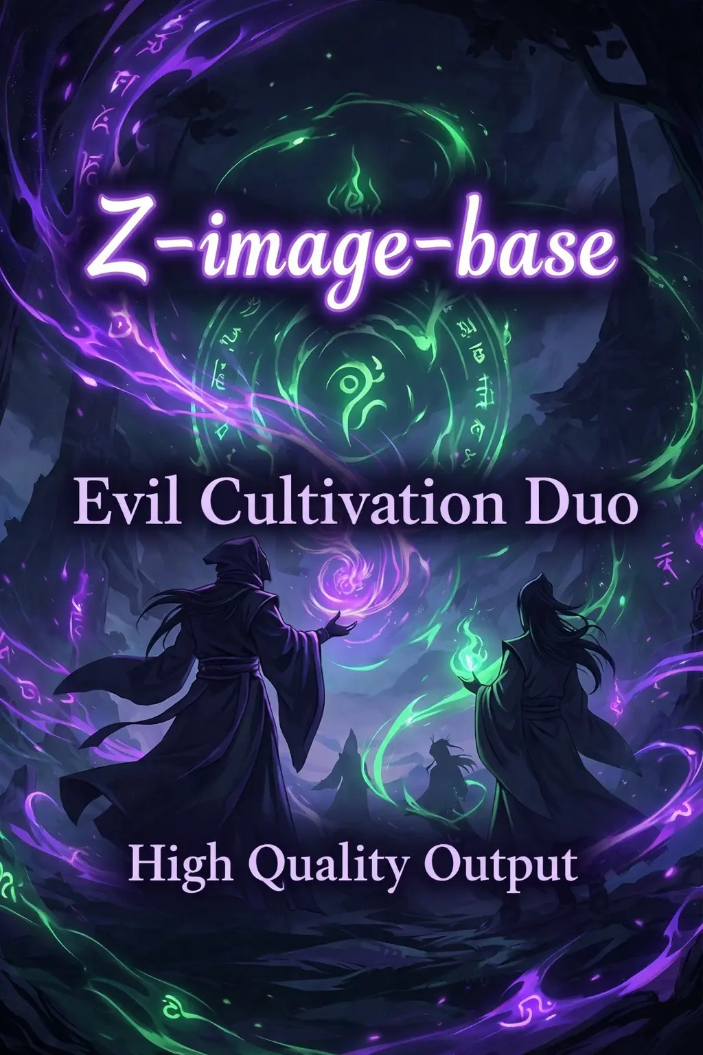 Z image base Evil cultivation dual mining High-definition enlargement