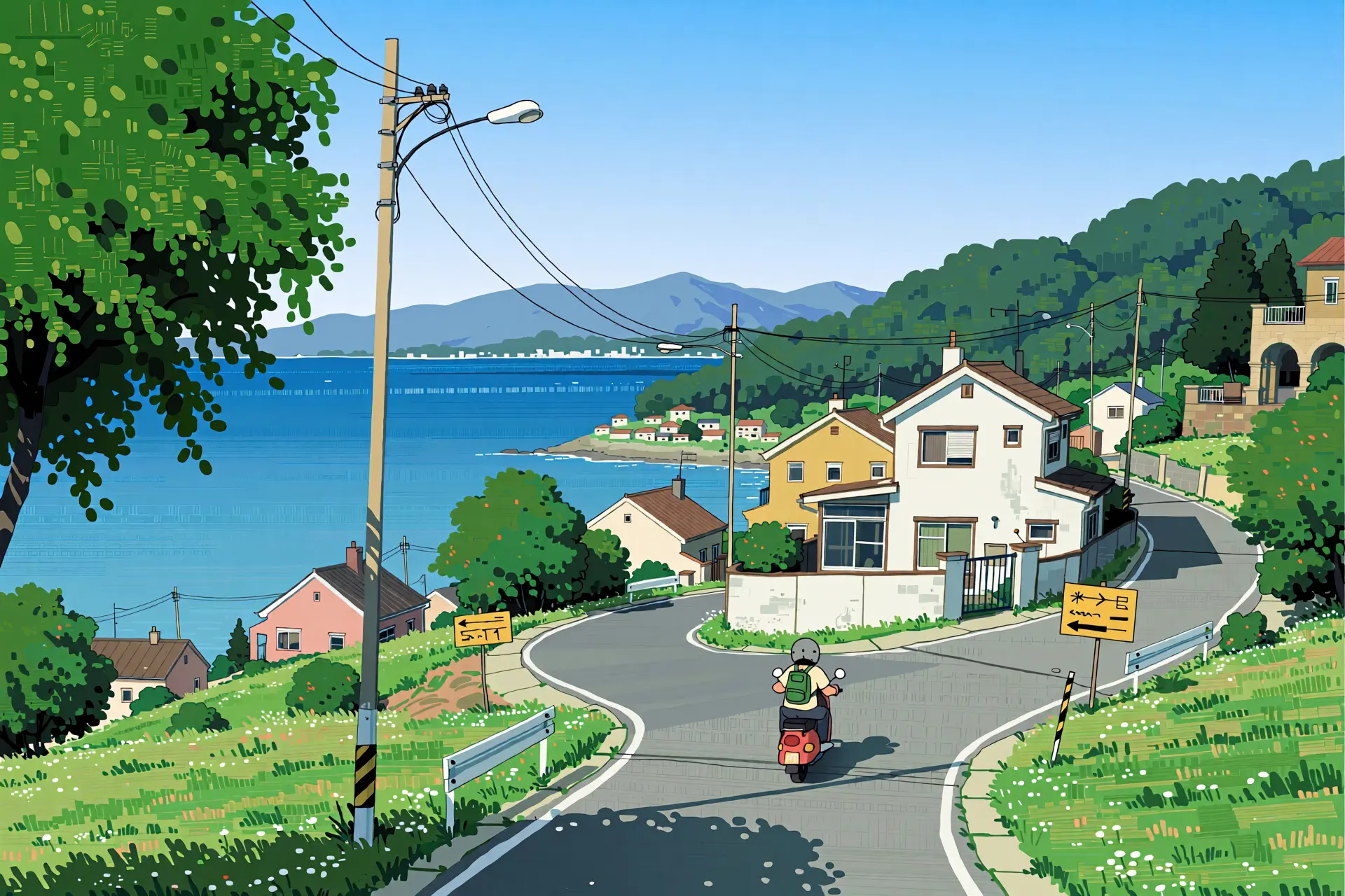 kelin Wensheng picture_Clean illustration style lora