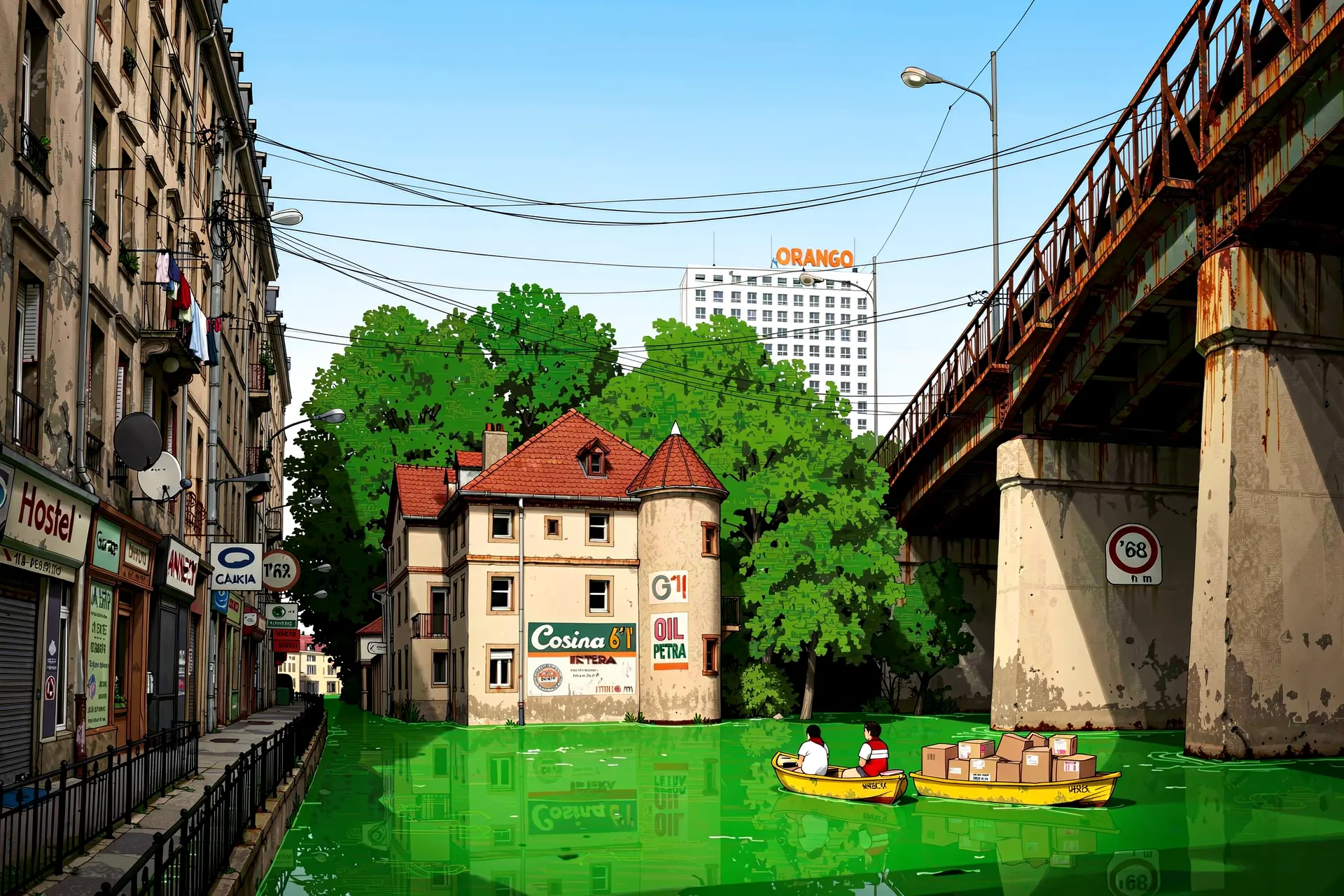 kelin Wensheng picture_Clean illustration style lora