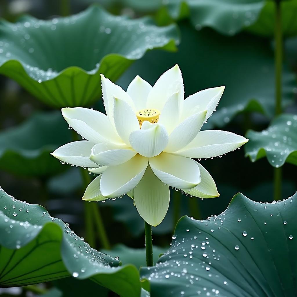 The lotus is real and natural.