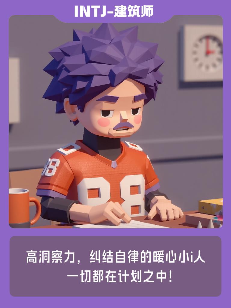 MBTI series cartoon avatars