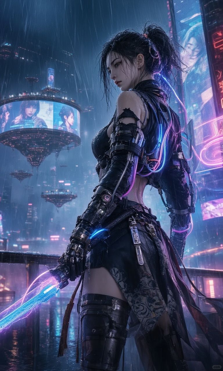 GPT-style detailed CG illustration