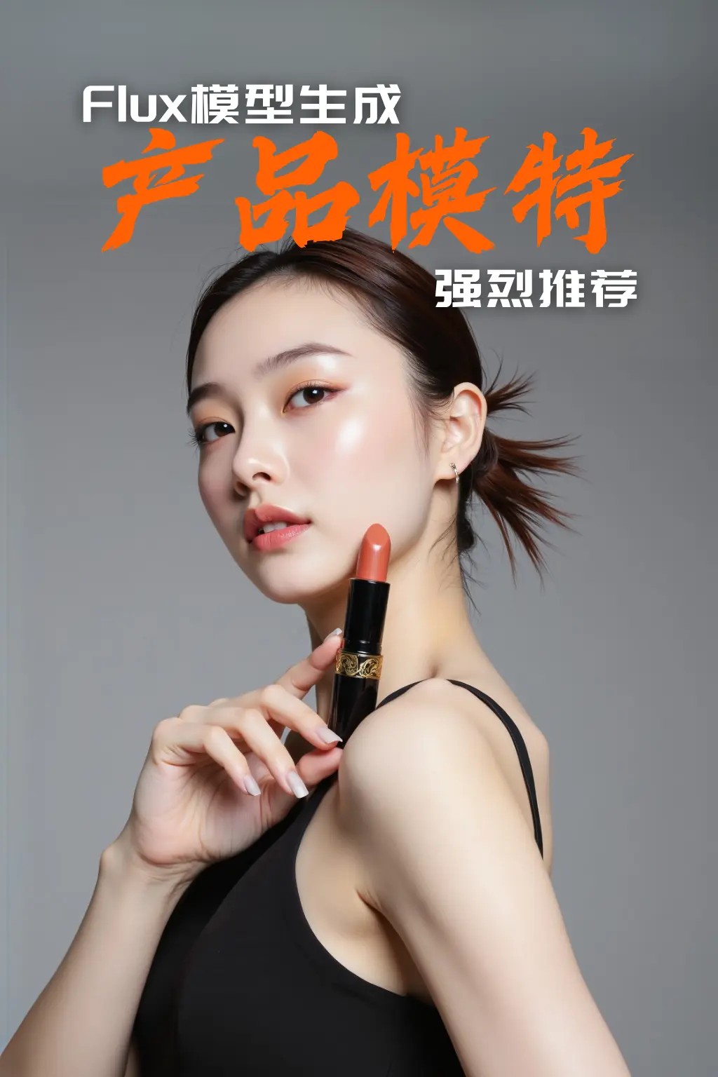 AI automatically generates model holding product images, e-commerce magic tool