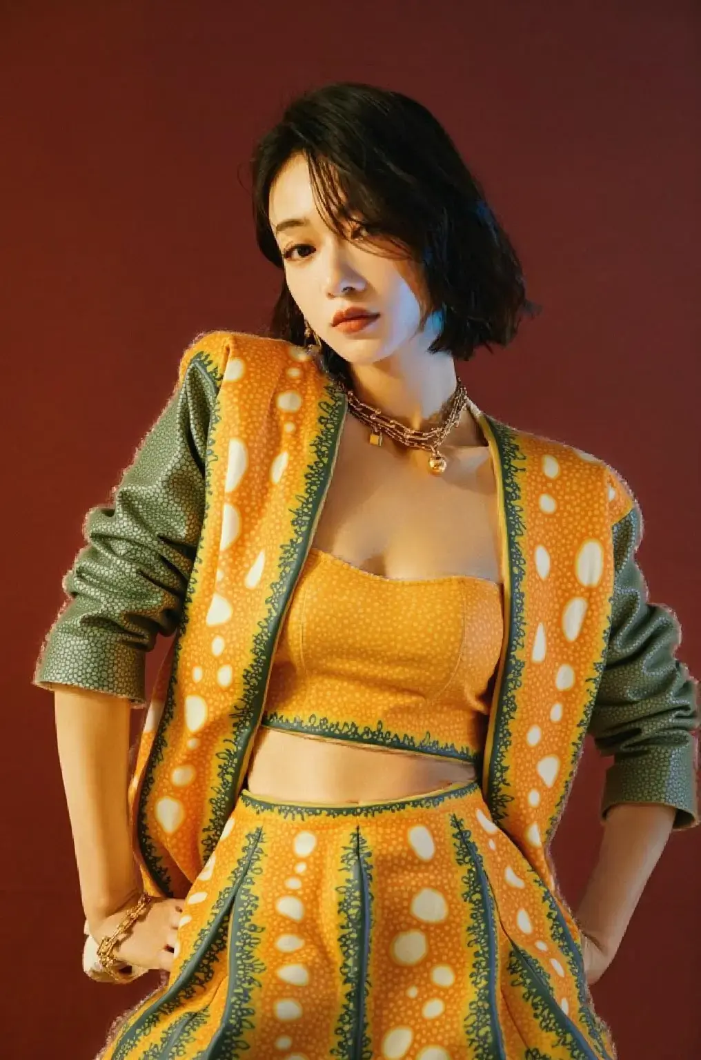 Creative fruit costume