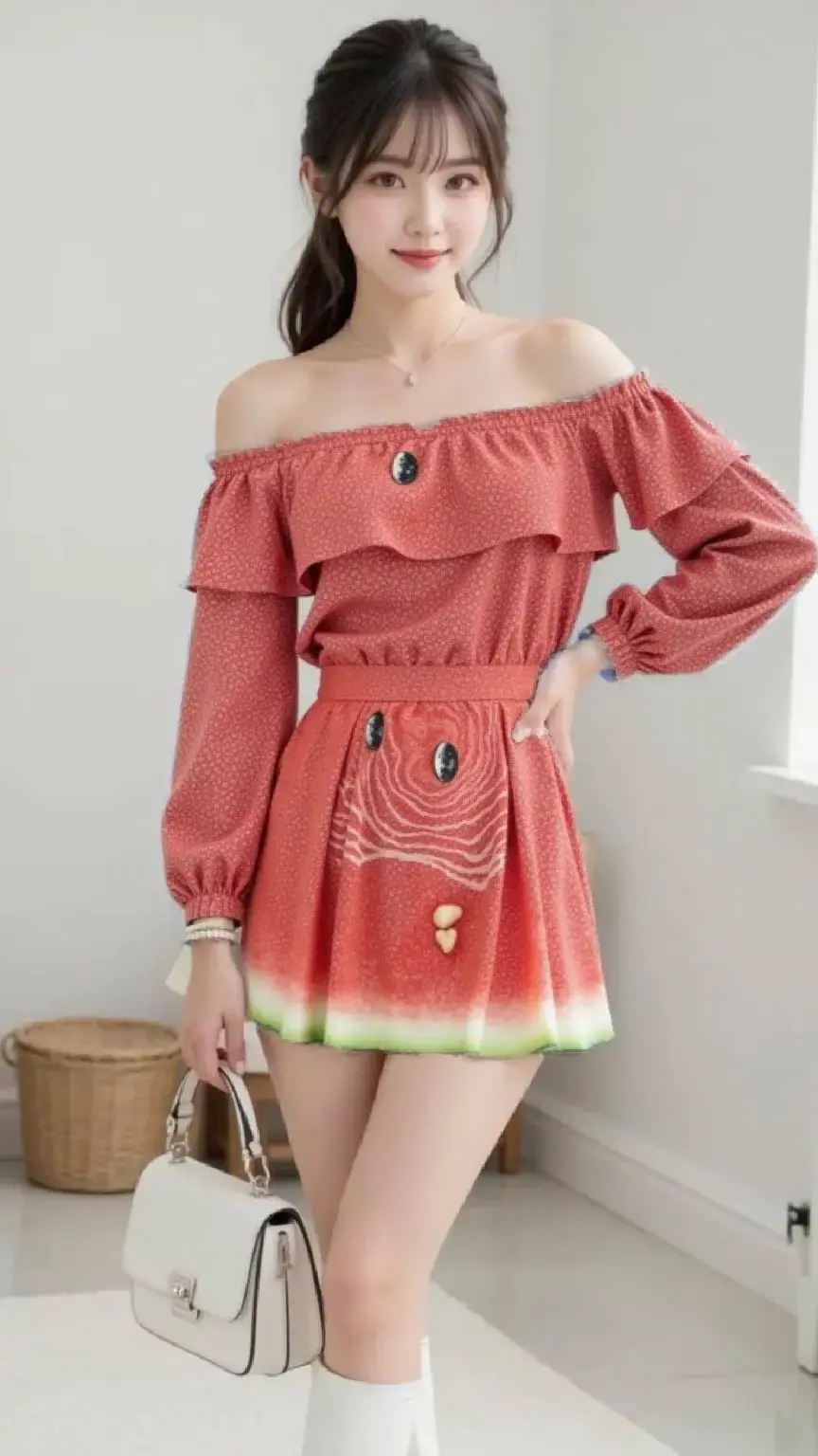Creative fruit costume