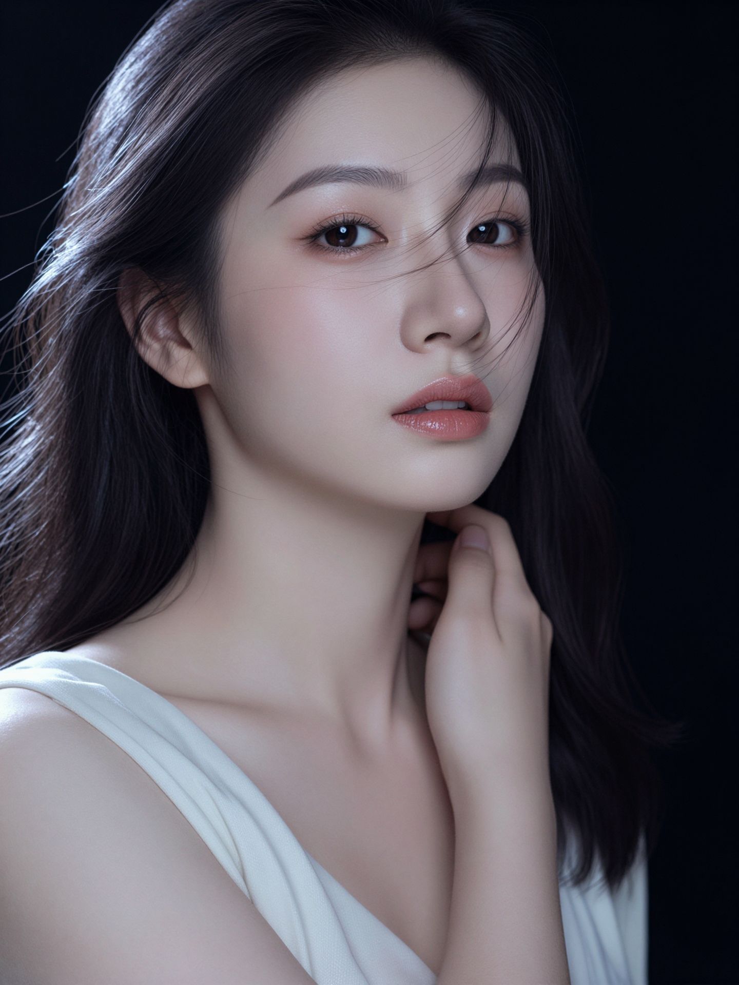 Delicate female face model_01_Z image