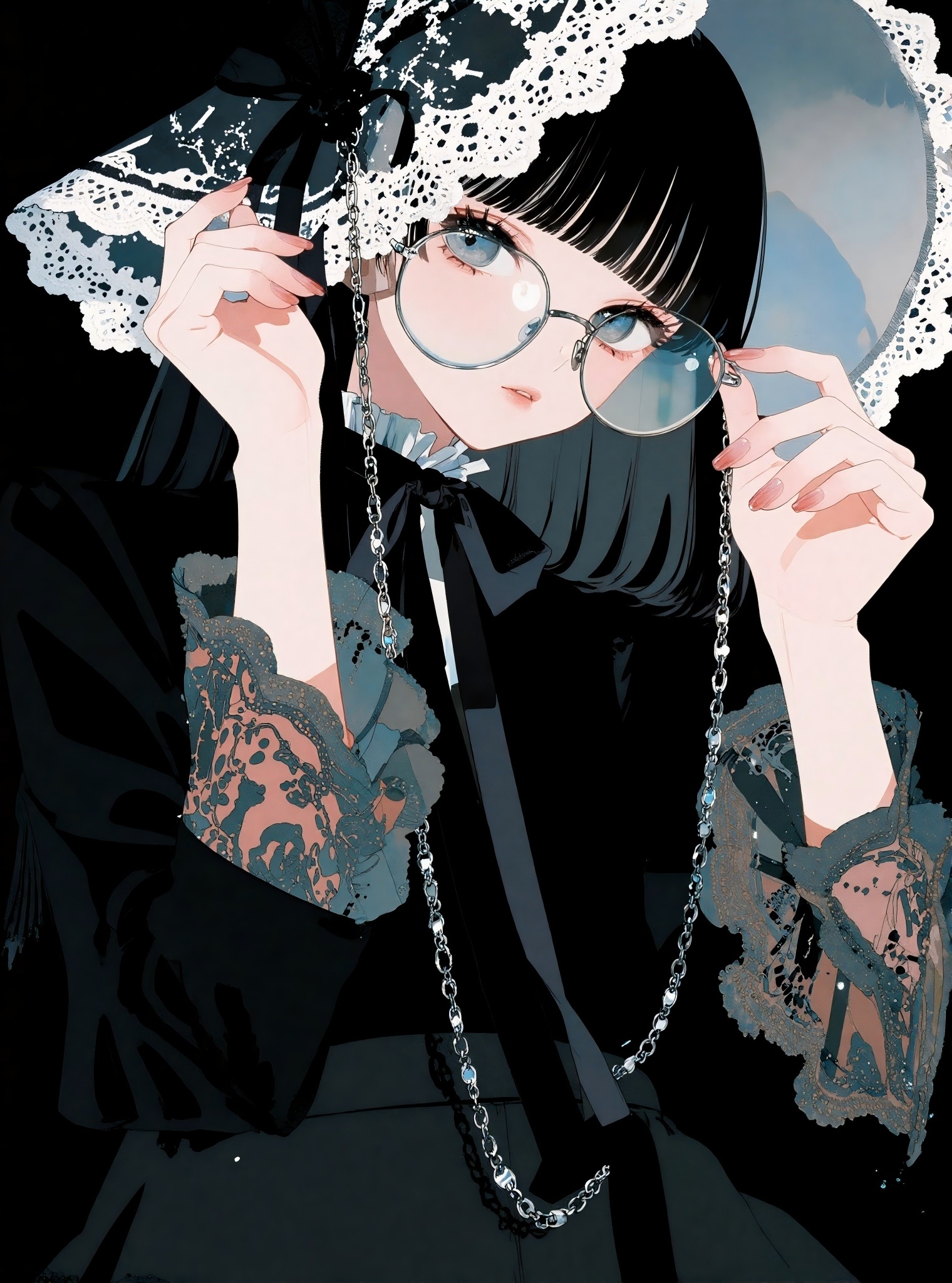 Z image Asian two-dimensional delicate emotional aesthetic exquisite style_Immersive LoraV1.0