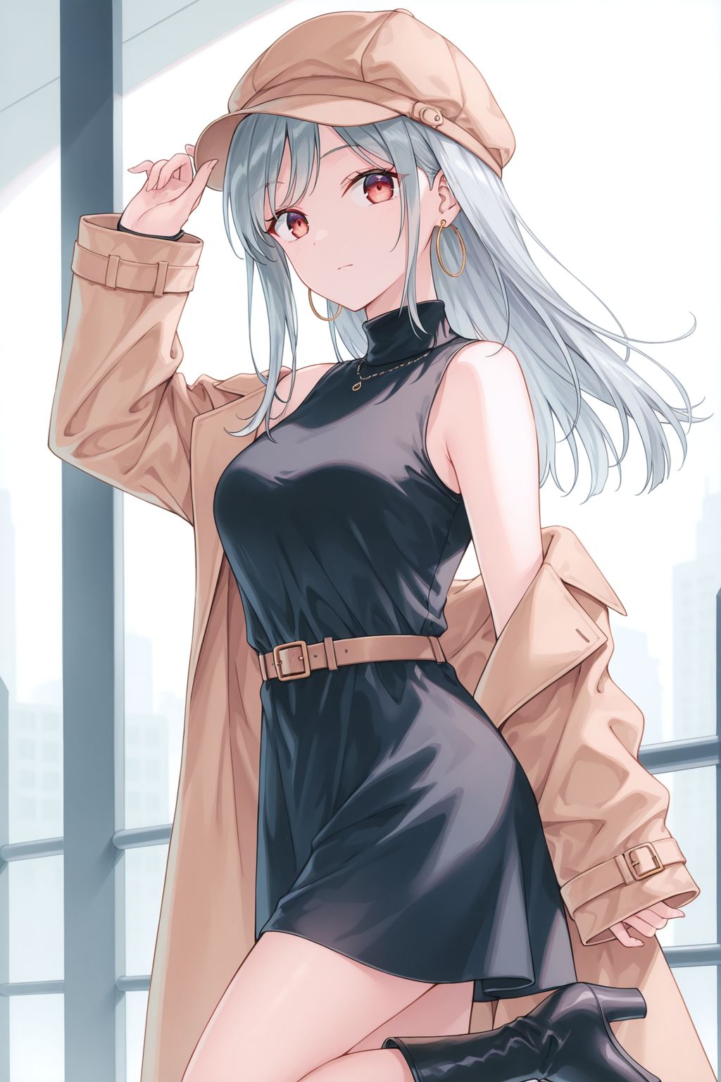 Illustrious_hand-drawn light color hiten style