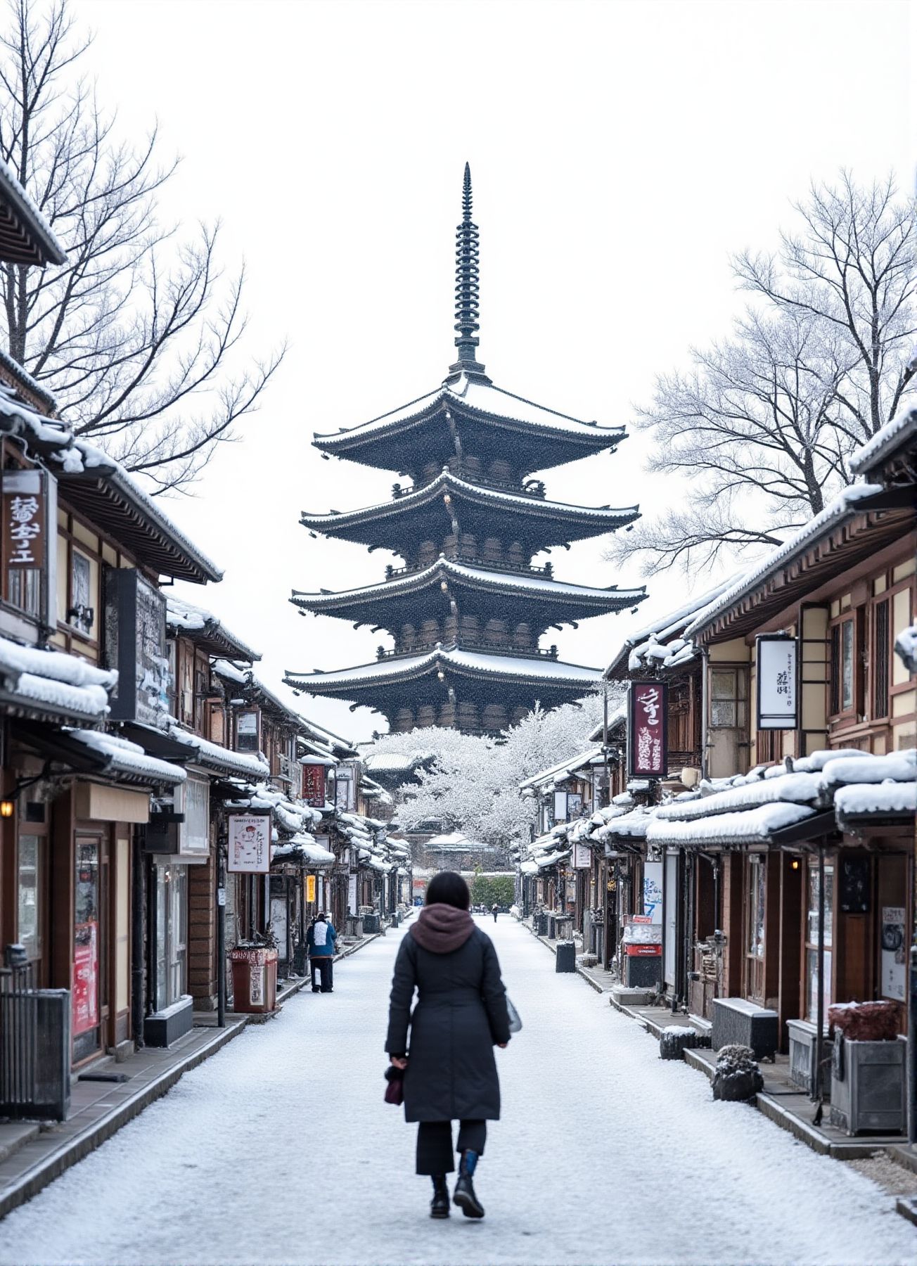FLUX lora CHIEF Kyoto ancient street透