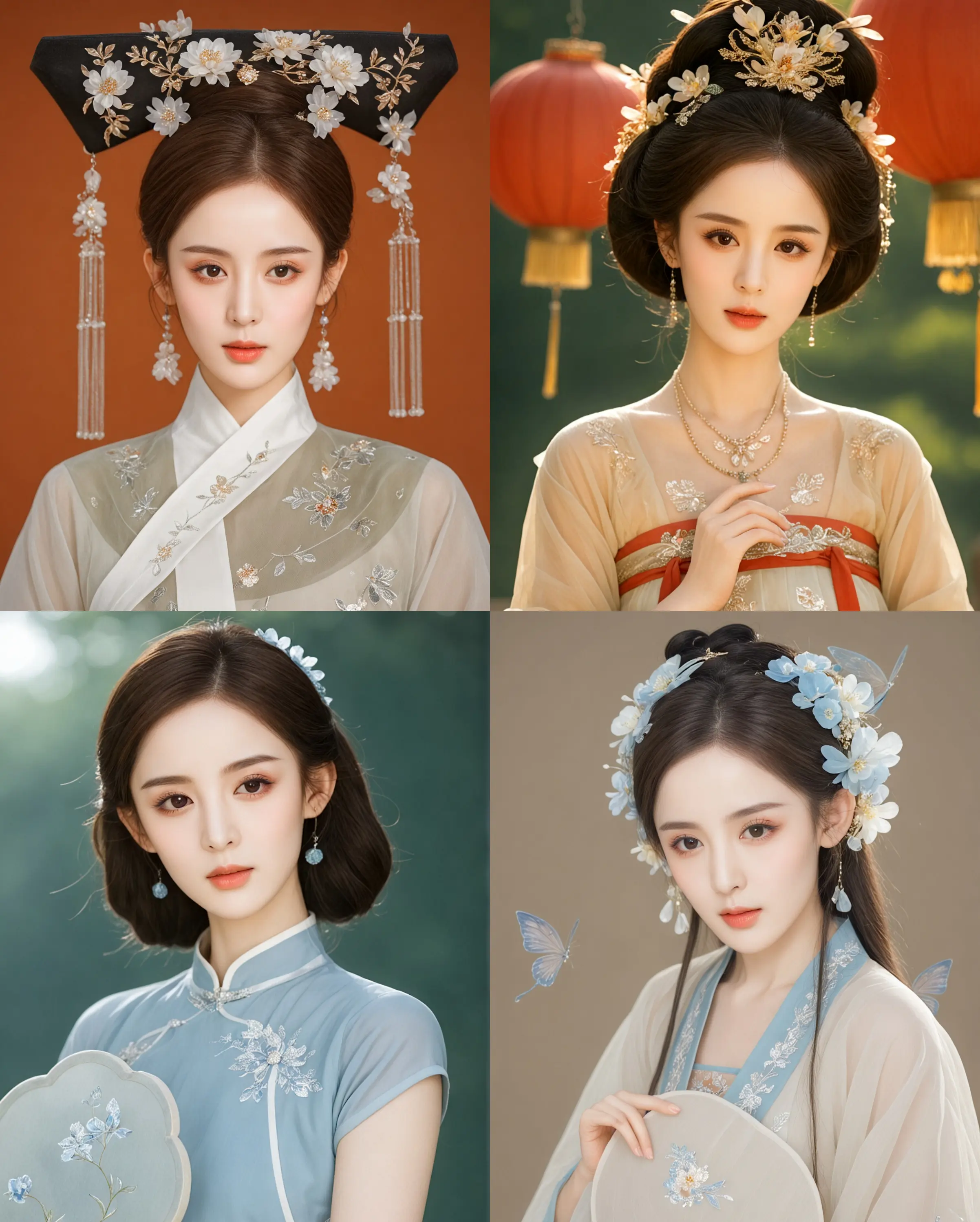 Ancient style portrait