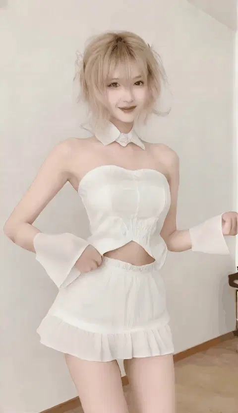 Wan beautiful girl video to illustration, dance for 15 seconds straight out