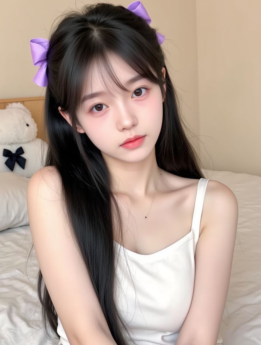 F.1 Xiaohongshu style WeChat girl avatar