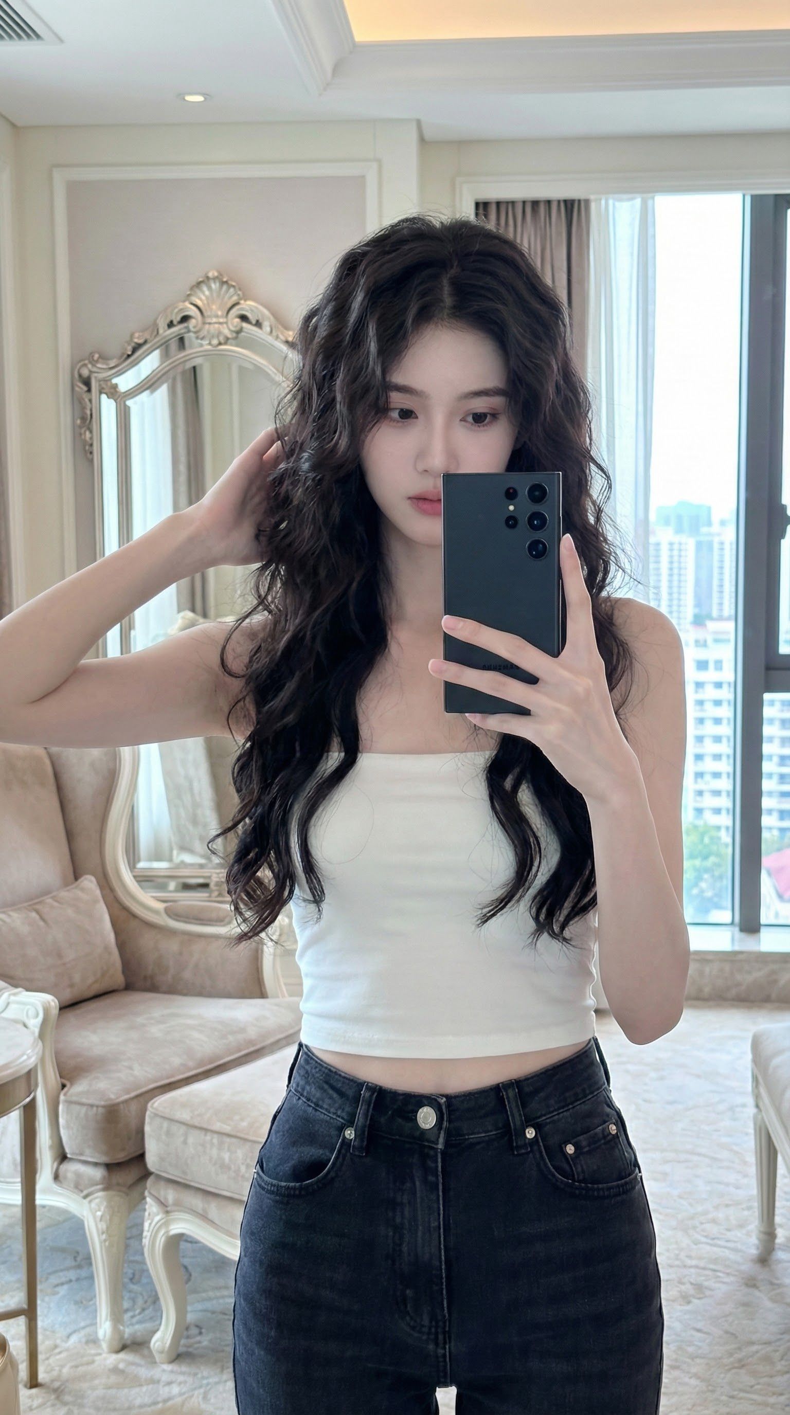 qwen2512 realistic beauty selfie